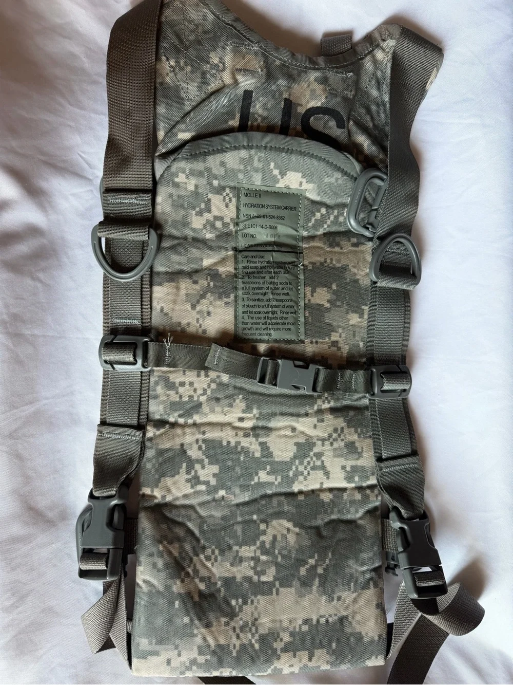 Tactical Hydration Carrier - Digital Camo